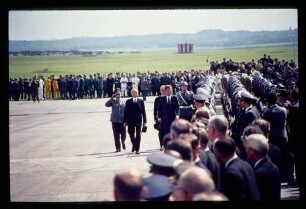 Flughafen Bonn-Wahn, Adenauer, Kennedy