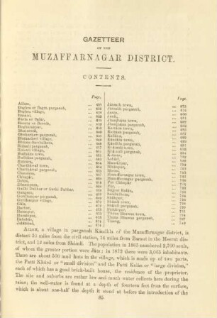 Gazetteer of the Muzaffarnagar District
