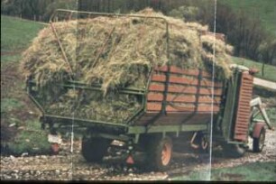 Fotografie: Erntetechnik, Ladewagen, Pickup, Transport