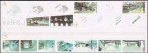Haus des Lebens im Forschungsstandort Berlin-Buch Schinkelwettbewerb 2003: Perspektivische Lagepläne, Modellfotos, Modellsimulationen