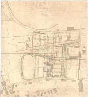 Fischer, Theodor; Kempten / Allgäu (Bayern); Generalbaulinienplan - Stadtplan