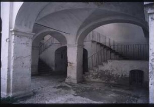Lucera, Palazzo Ramamondi : Treppenhaus