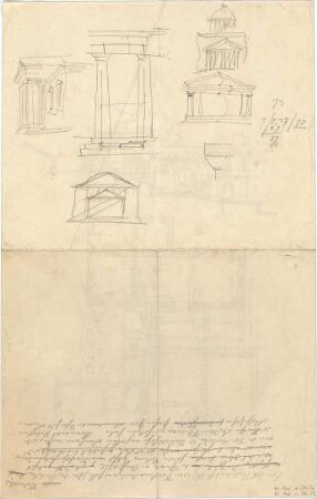 Thiersch, August ; Ägina (Griechenland); Ausgrabungen - Tempel (Studien)