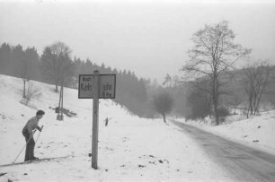 Skifahren in Hohenwettersbach.