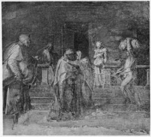 Zyklus mit Szenen aus dem Leben Johannes' des Täufers — Die Heimsuchung