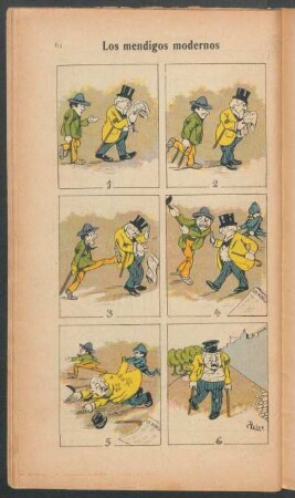 Los mendigos modernos - [Cómic]
