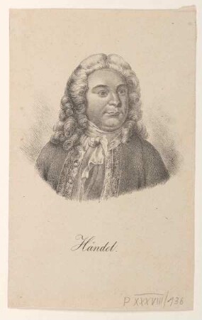 Porträt Georg Friedrich Händel