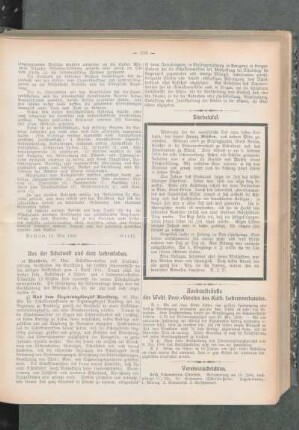 Sterbetafel : [Franz Müller] ; [Nekrolog]