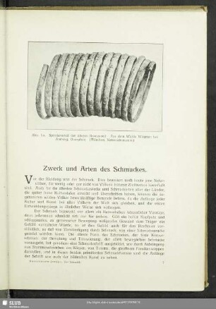Zweck und Arten des Schmuckes