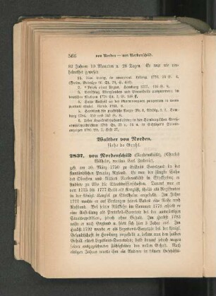 2837. von Nordenschild (Nordenssiöld), (Charles Wilhelm, rectius Carl Frederic)