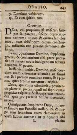 241-248, Oratio; ...