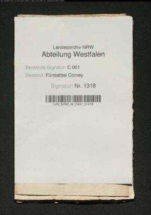 Schuldforderung des Drosten Johann Wippermann zu Vlotho sp. von Anteflucht