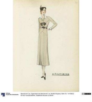 Tageskleid von Bernard et C.ie, Modell Hispana