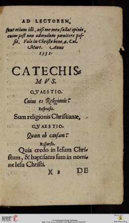 Catechismus