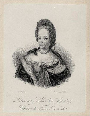 Bildnis von Charlotte Amalie (1650-1714), Königin von Dänemark