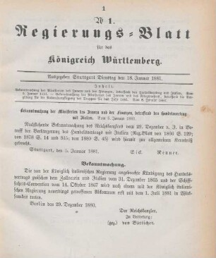 18. Januar-24. Dezember 1881 = No. 1-44