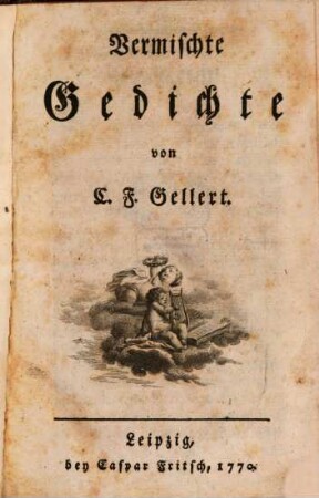 Vermischte Gedichte