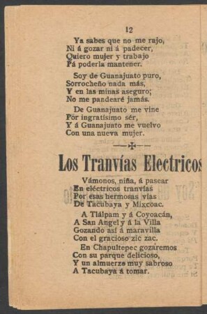 Los Tranvías Eléctricos.
