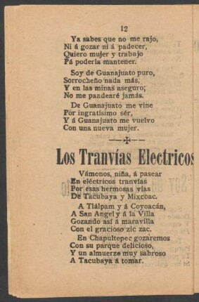 Los Tranvías Eléctricos.