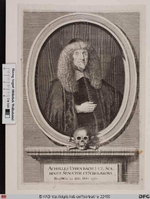 Bildnis Achilles Uffenbach