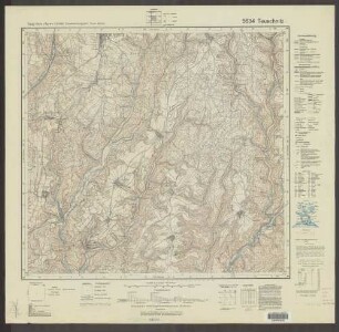 5634 Teuschnitz ; Topographische Karte von Bayern 1:25.000 [Positionsblätter]