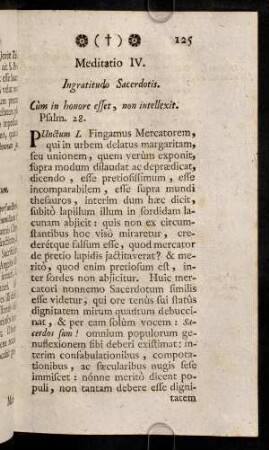 125-128, Meditatio IV