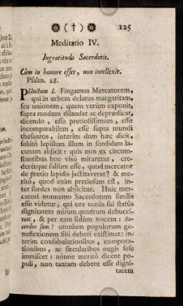 125-128, Meditatio IV