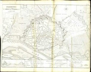 Hamburg. Während der Belagerung von 1813 bis 1814.