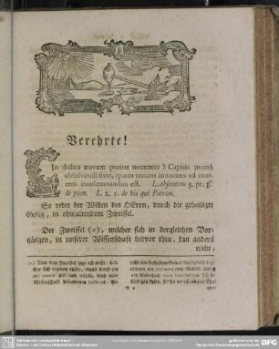 Verehrte!