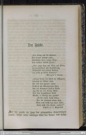 Der Friede