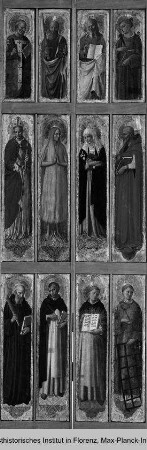 Thronende Madonna und Heilige