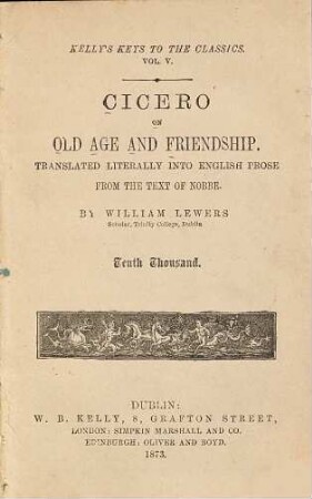 On old age and friendship