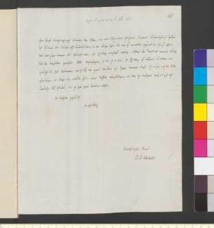 Brief von Abeken, Bernhard Rudolf an Goethe, Johann Wolfgang von