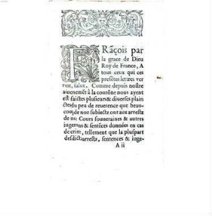 Lettres patentes du Roy ... contenant prohibitif à tous ses subjectz de recueillir ... aucuns condamnez