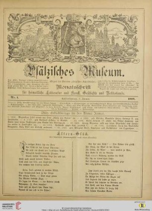 Nr.1 (1. Januar 1889)