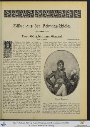 Bilder aus der Heimatgeschichte.