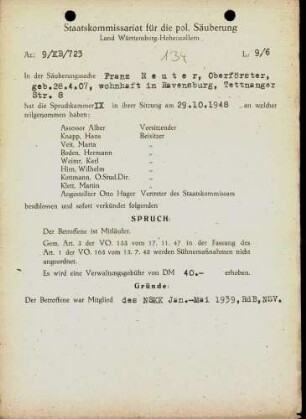 Reuter, Franz