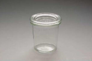 Rundrand-Glas 60 (Einmachglas mit Deckel)
