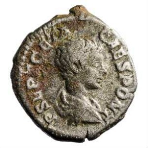Münze, Denar, 200 - 202 n. Chr.