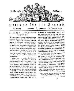 Kurze Übersicht der merkwürdigsten Ereignisse des Jahres 1805