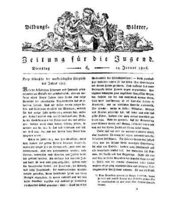 Kurze Übersicht der merkwürdigsten Ereignisse des Jahres 1805