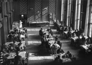 Dresden. Studentenhaus Mommsenstraße, Großer Saal, Mensa academica