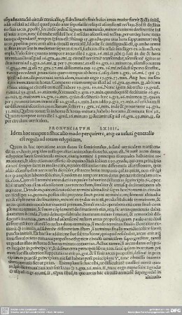 PRONUNCIATUM LXIIII. Idem hoc tempus adhuc alio modo perquirere, at[..] ea veluti generalis est regula ad totam eclypticam.