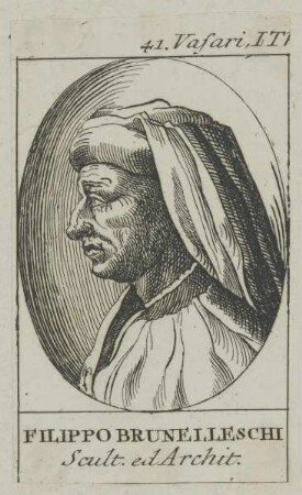 Bildnis des Filippo Brunelleschi