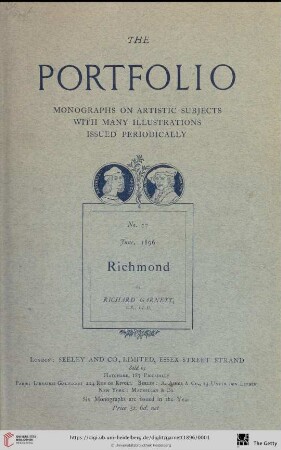 Nr. 27: The Portfolio: monographs on artistic subjects: Richmond on the Thames