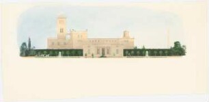 Schloss am Wasser: Vorderansicht