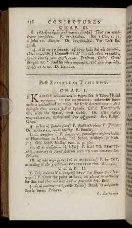 First Epistle to Timothy