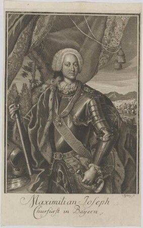 Bildnis von Maximilian Joseph, Kurfürst von Bayern