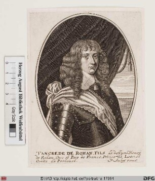Bildnis Tancrède de Rohan