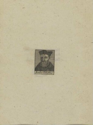 Bildnis des Andreas Schottus